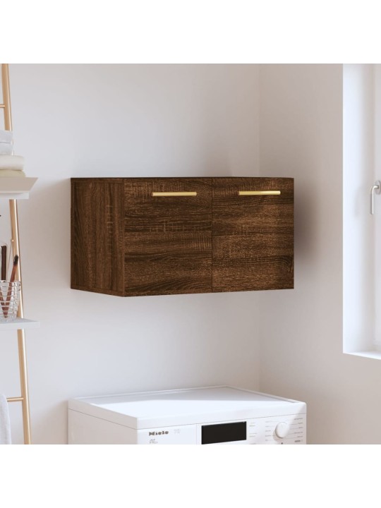 Nástěnná skříňka hnědý dub 60 x 36,5 x 35 cm kompozitní dřevo