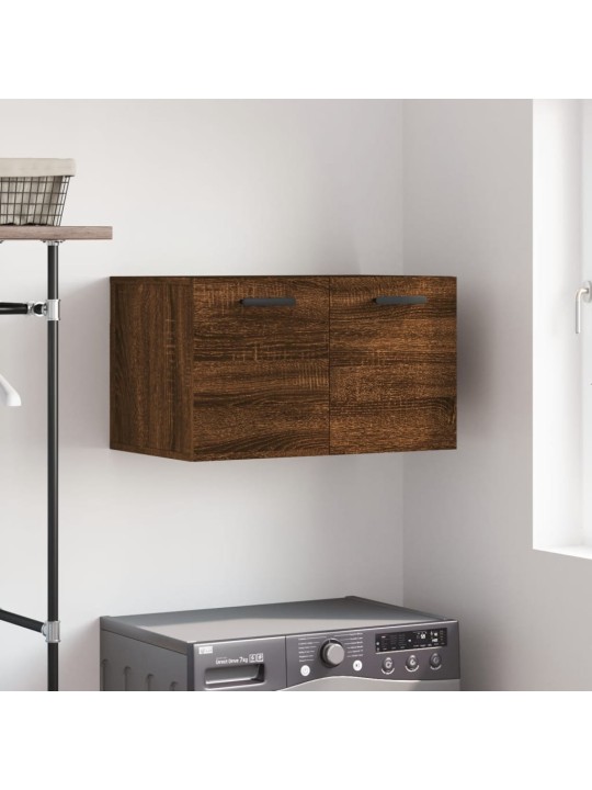 Nástěnná skříňka hnědý dub 60 x 36,5 x 35 cm kompozitní dřevo