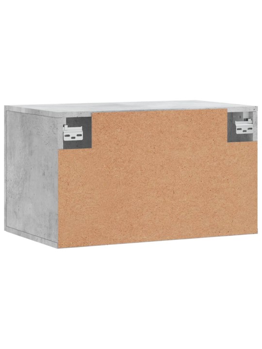 Nástěnná skříňka betonově šedá 60x36,5x35 cm kompozitní dřevo