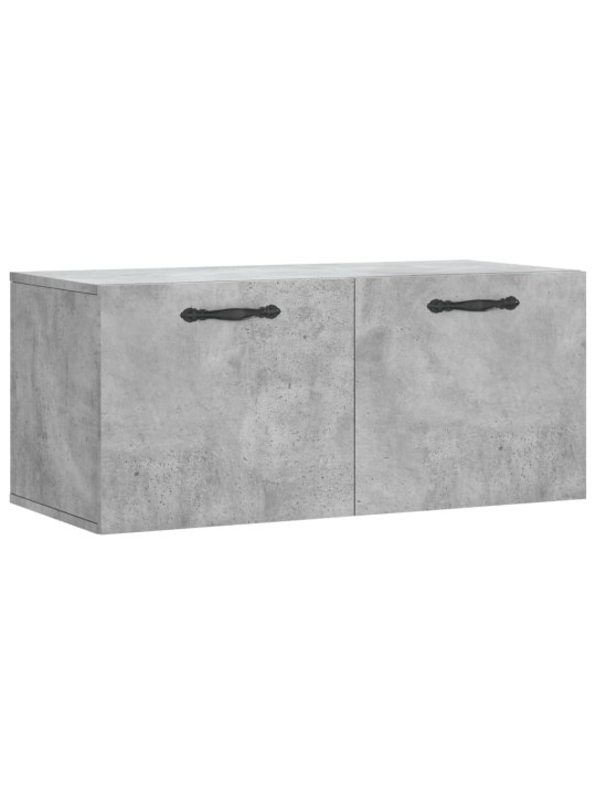 Nástěnná skříňka betonově šedá 80x36,5x35 cm kompozitní dřevo