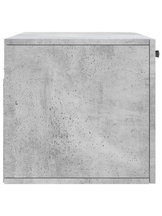 Nástěnná skříňka betonově šedá 80x36,5x35 cm kompozitní dřevo