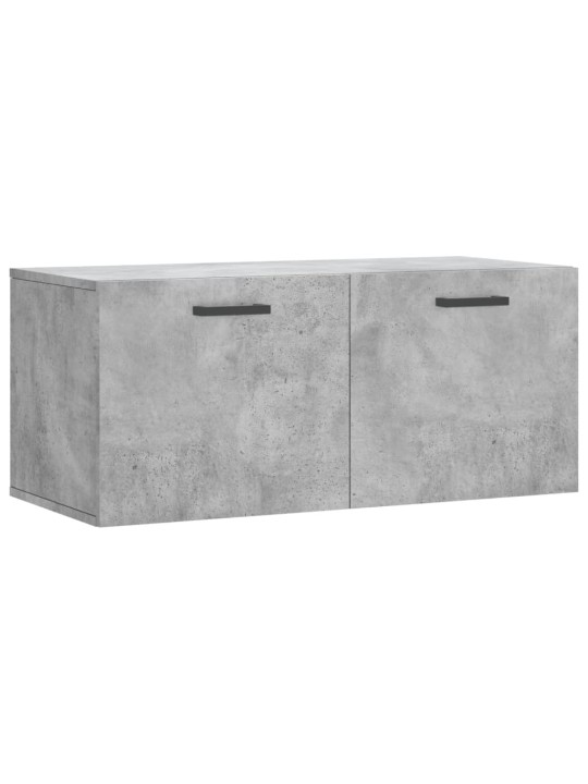 Nástěnná skříňka betonově šedá 80x36,5x35 cm kompozitní dřevo