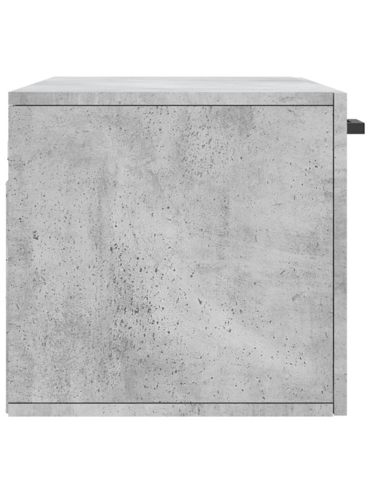 Nástěnná skříňka betonově šedá 80x36,5x35 cm kompozitní dřevo