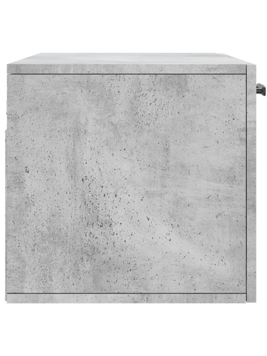 Nástěnná skříňka betonově šedá 80x36,5x35 cm kompozitní dřevo