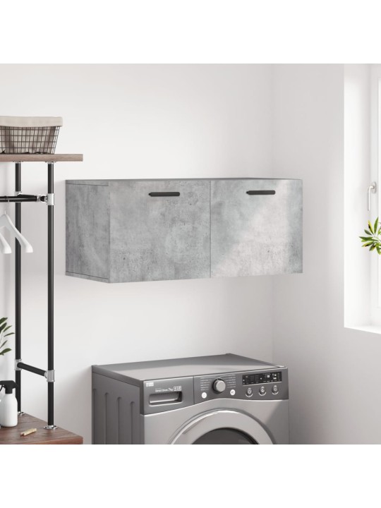 Nástěnná skříňka betonově šedá 80x36,5x35 cm kompozitní dřevo