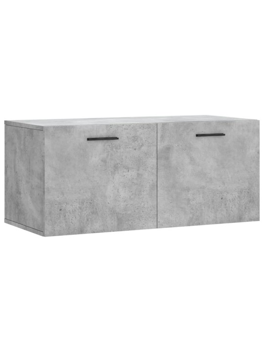 Nástěnná skříňka betonově šedá 80x36,5x35 cm kompozitní dřevo