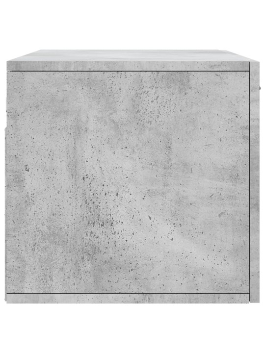 Nástěnná skříňka betonově šedá 80x36,5x35 cm kompozitní dřevo