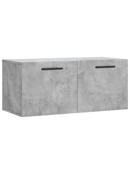 Nástěnná skříňka betonově šedá 80x36,5x35 cm kompozitní dřevo