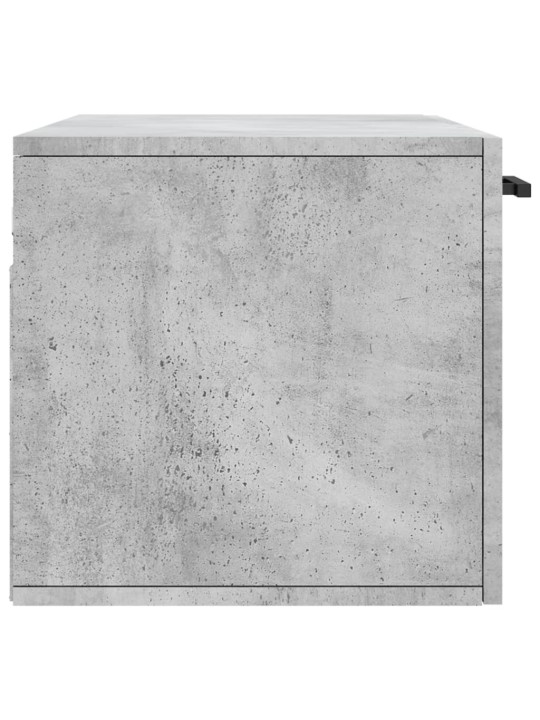Nástěnná skříňka betonově šedá 80x36,5x35 cm kompozitní dřevo