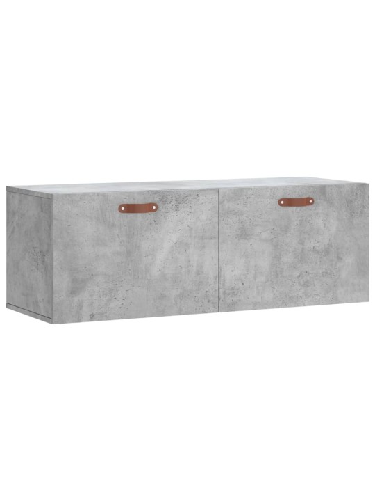 Nástěnná skříňka betonově šedá 100x36,5x35 cm kompozitní dřevo