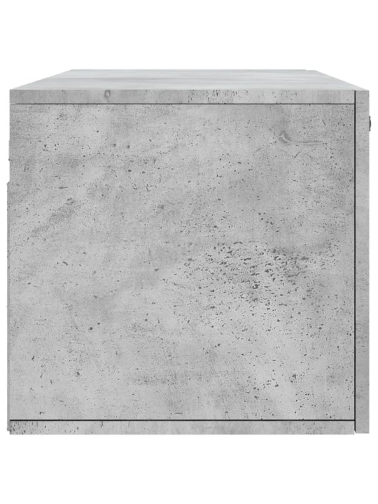Nástěnná skříňka betonově šedá 100x36,5x35 cm kompozitní dřevo