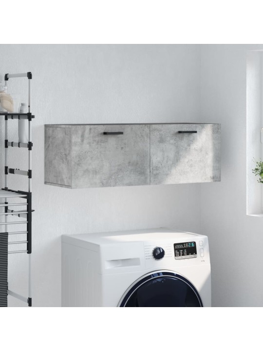 Nástěnná skříňka betonově šedá 100x36,5x35 cm kompozitní dřevo