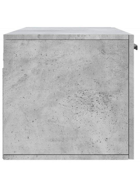 Nástěnná skříňka betonově šedá 100x36,5x35 cm kompozitní dřevo