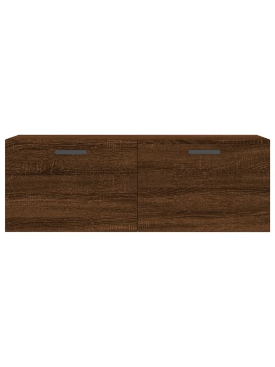Nástěnná skříňka hnědý dub 100x36,5x35 cm kompozitní dřevo