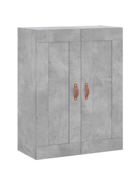 Nástěnná skříňka betonově šedá 69,5x34x90 cm kompozitní dřevo