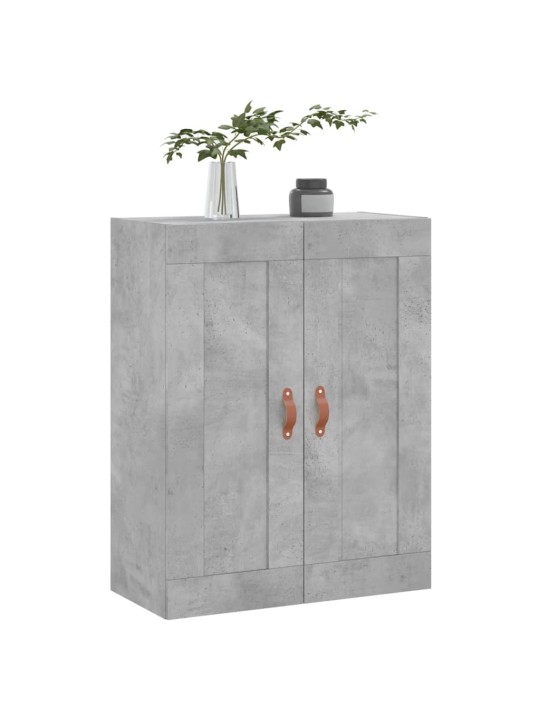 Nástěnná skříňka betonově šedá 69,5x34x90 cm kompozitní dřevo