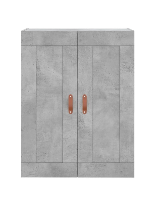 Nástěnná skříňka betonově šedá 69,5x34x90 cm kompozitní dřevo