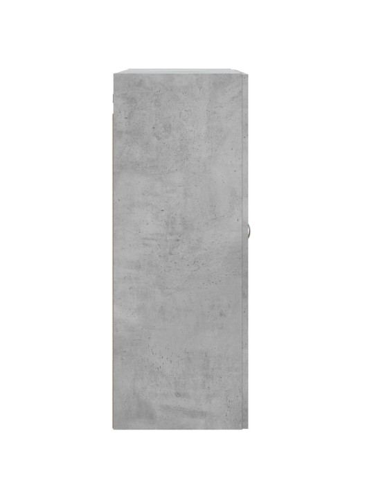 Nástěnná skříňka betonově šedá 69,5x34x90 cm kompozitní dřevo