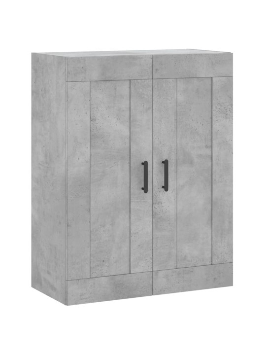 Nástěnná skříňka betonově šedá 69,5x34x90 cm kompozitní dřevo