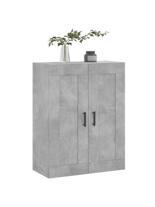 Nástěnná skříňka betonově šedá 69,5x34x90 cm kompozitní dřevo