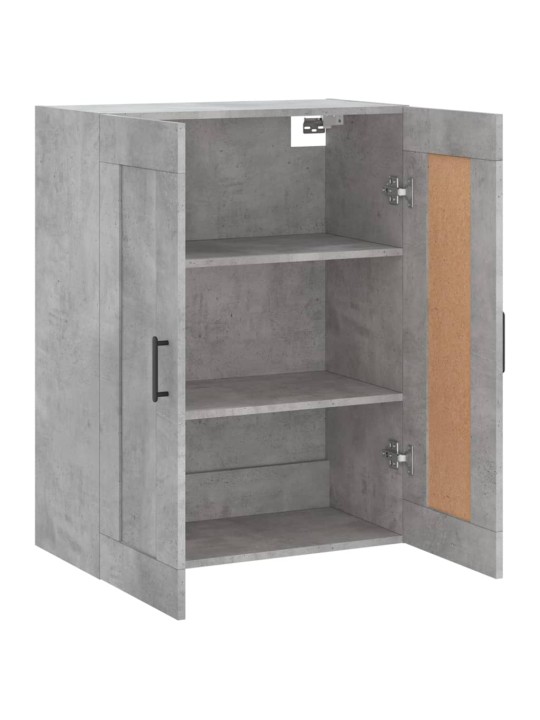 Nástěnná skříňka betonově šedá 69,5x34x90 cm kompozitní dřevo