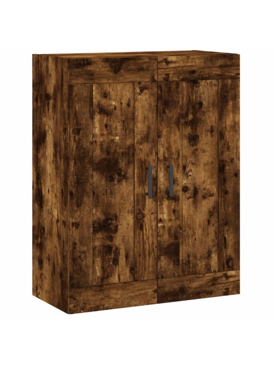 Nástěnná skříňka kouřový dub 69,5 x 34 x 90 cm kompozitní dřevo