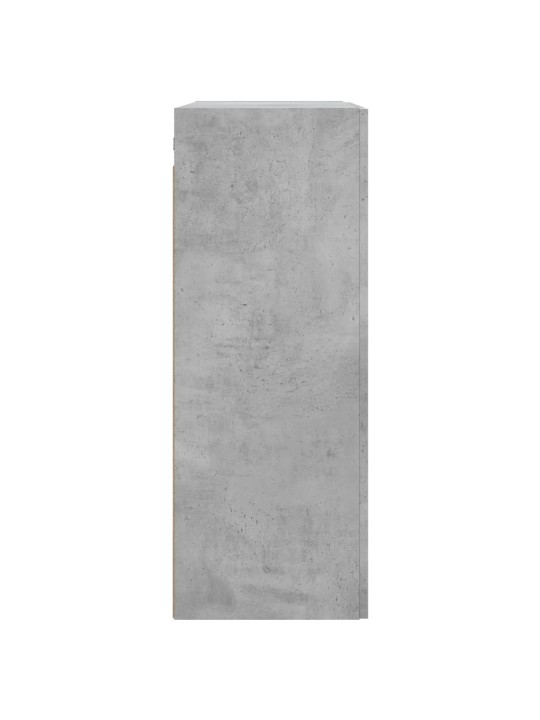 Nástěnná skříňka betonově šedá 69,5x34x90 cm kompozitní dřevo
