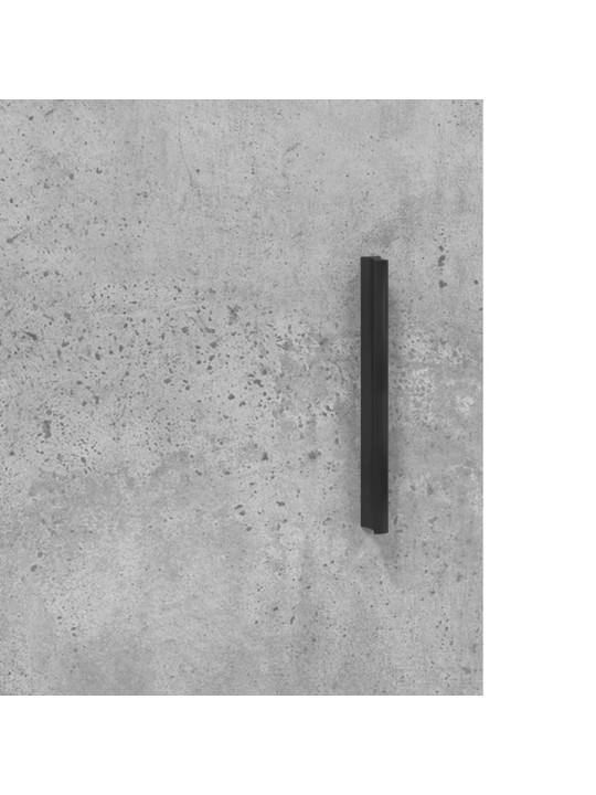 Nástěnná skříňka betonově šedá 69,5x34x90 cm kompozitní dřevo