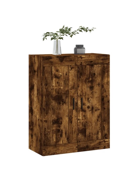 Nástěnná skříňka kouřový dub 69,5 x 34 x 90 cm kompozitní dřevo