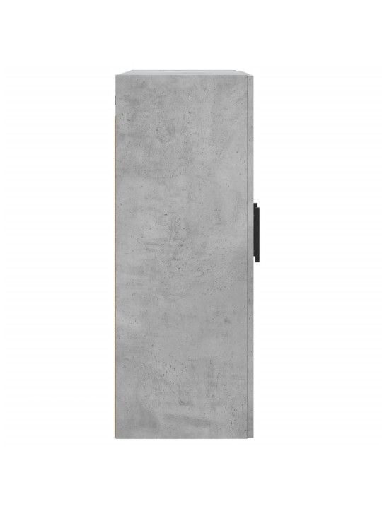 Nástěnná skříňka betonově šedá 69,5x34x90 cm kompozitní dřevo