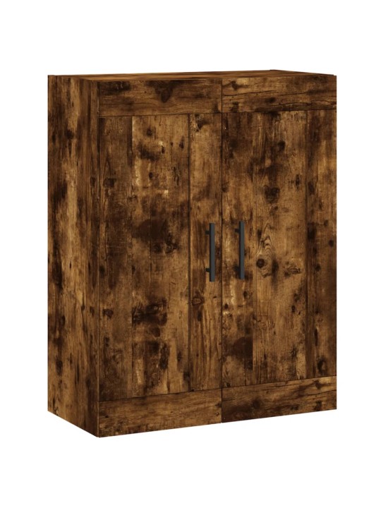 Nástěnná skříňka kouřový dub 69,5 x 34 x 90 cm kompozitní dřevo