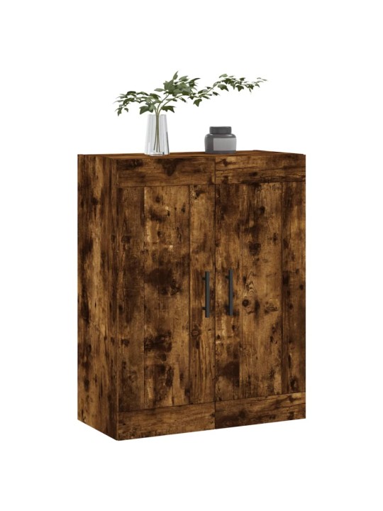 Nástěnná skříňka kouřový dub 69,5 x 34 x 90 cm kompozitní dřevo
