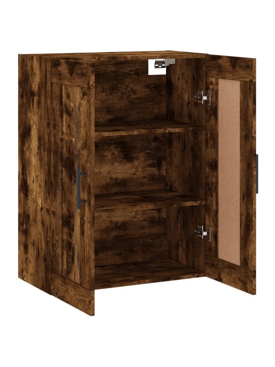 Nástěnná skříňka kouřový dub 69,5 x 34 x 90 cm kompozitní dřevo
