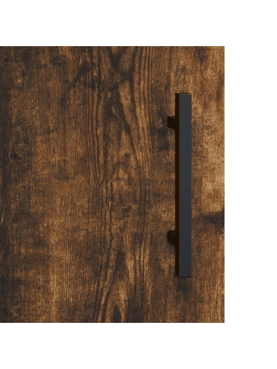 Nástěnná skříňka kouřový dub 69,5 x 34 x 90 cm kompozitní dřevo