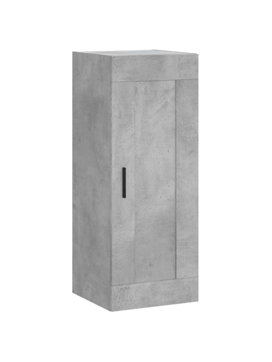 Nástěnná skříňka betonově šedá 34,5x34x90 cm kompozitní dřevo