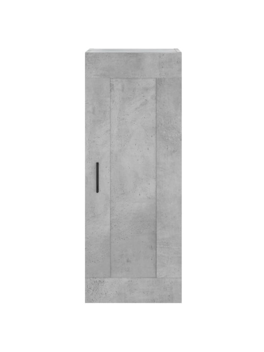 Nástěnná skříňka betonově šedá 34,5x34x90 cm kompozitní dřevo