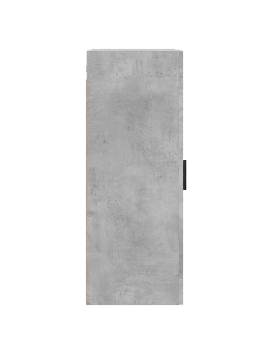 Nástěnná skříňka betonově šedá 34,5x34x90 cm kompozitní dřevo