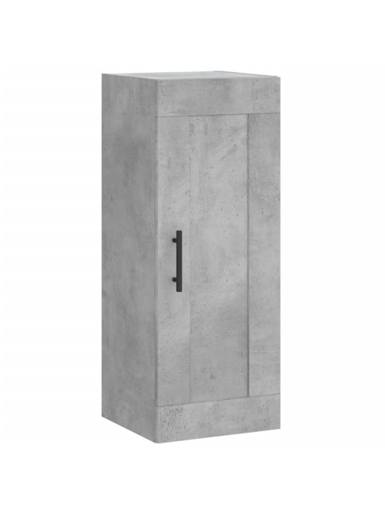 Nástěnná skříňka betonově šedá 34,5x34x90 cm kompozitní dřevo