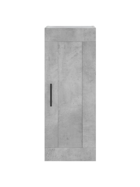 Nástěnná skříňka betonově šedá 34,5x34x90 cm kompozitní dřevo