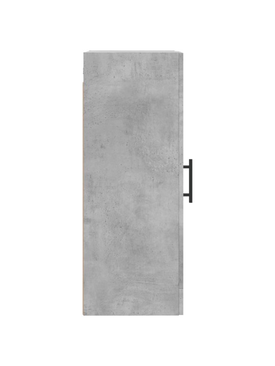 Nástěnná skříňka betonově šedá 34,5x34x90 cm kompozitní dřevo