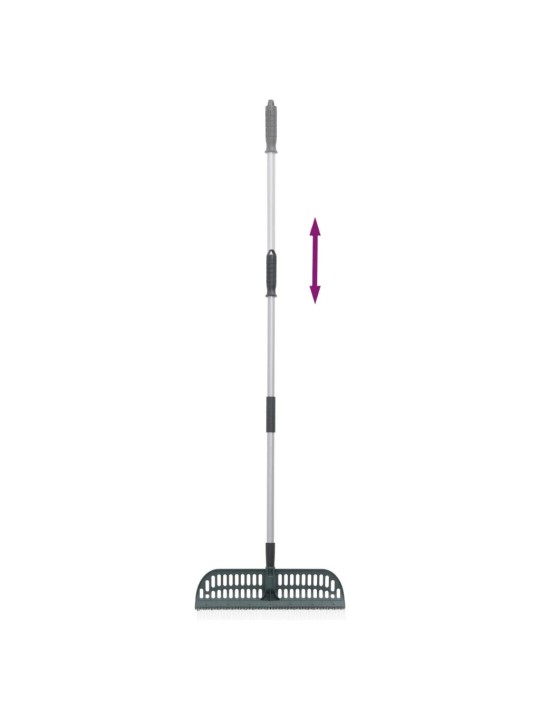 Hrábě na listí 2 v 1 tmavě zelené 157 cm PP