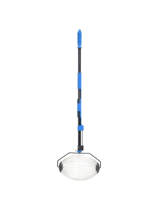 Sběrač ořechů modrý 127 cm ocel