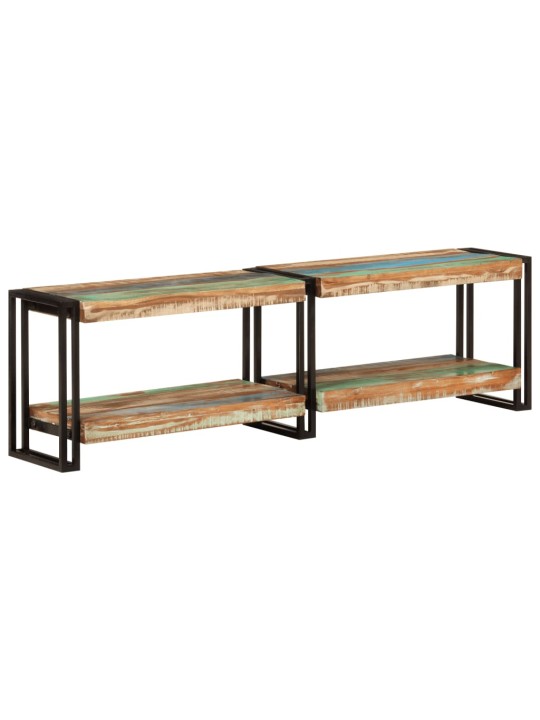 TV skříňka 140 x 30 x 40 cm masivní recyklované dřevo