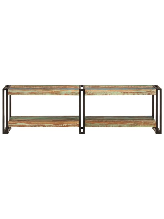 TV skříňka 140 x 30 x 40 cm masivní recyklované dřevo