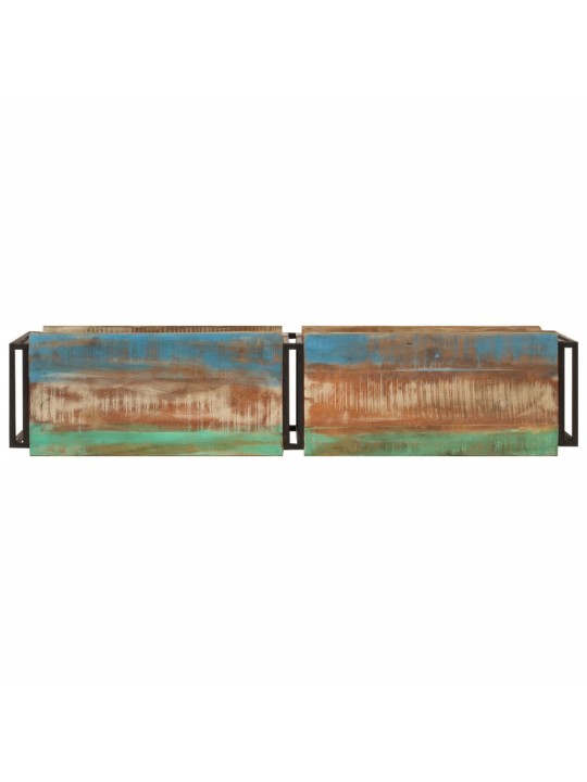 TV skříňka 140 x 30 x 40 cm masivní recyklované dřevo