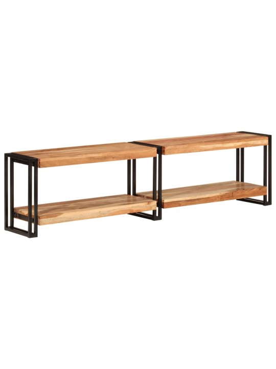 TV skříňka 160 x 30 x 40 cm masivní akáciové dřevo
