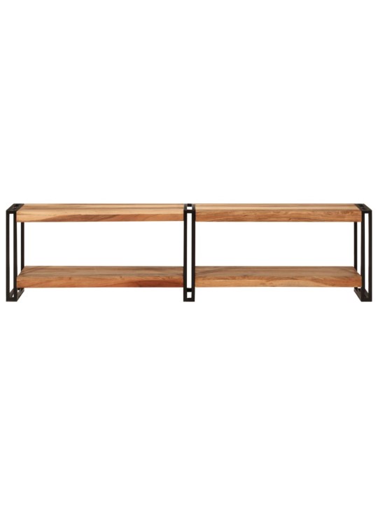 TV skříňka 160 x 30 x 40 cm masivní akáciové dřevo