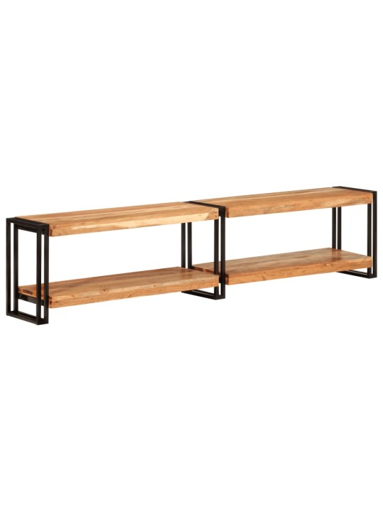 TV skříňka 180 x 30 x 40 cm masivní akáciové dřevo