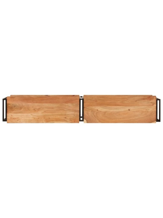 TV skříňka 180 x 30 x 40 cm masivní akáciové dřevo