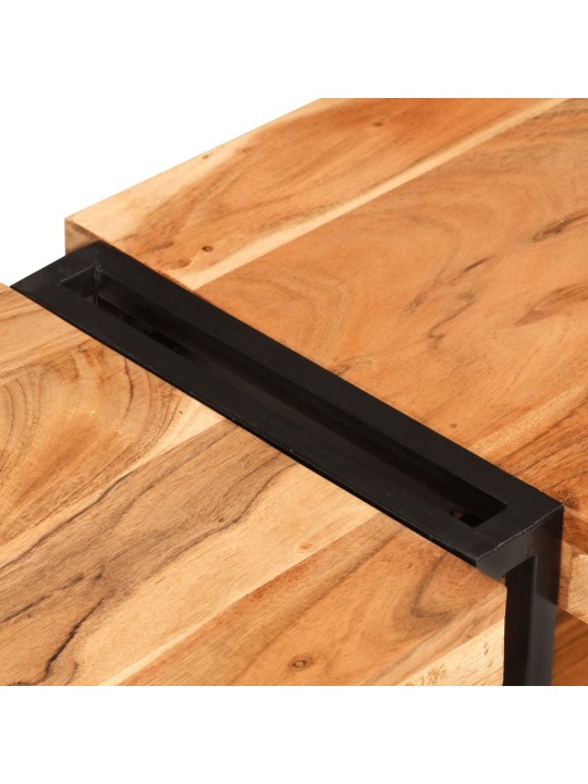 TV skříňka 180 x 30 x 40 cm masivní akáciové dřevo